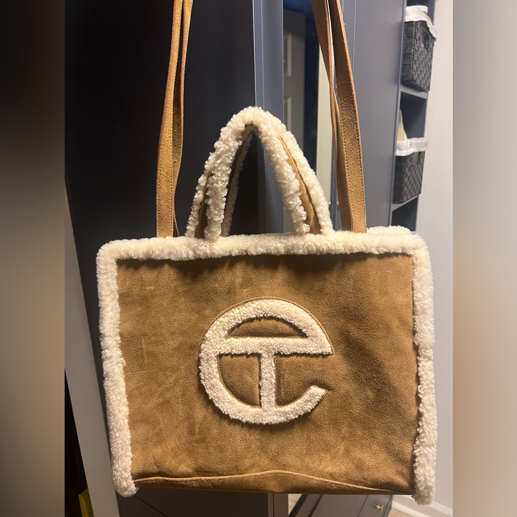 Ugg X Telfar Medium Suede Tote